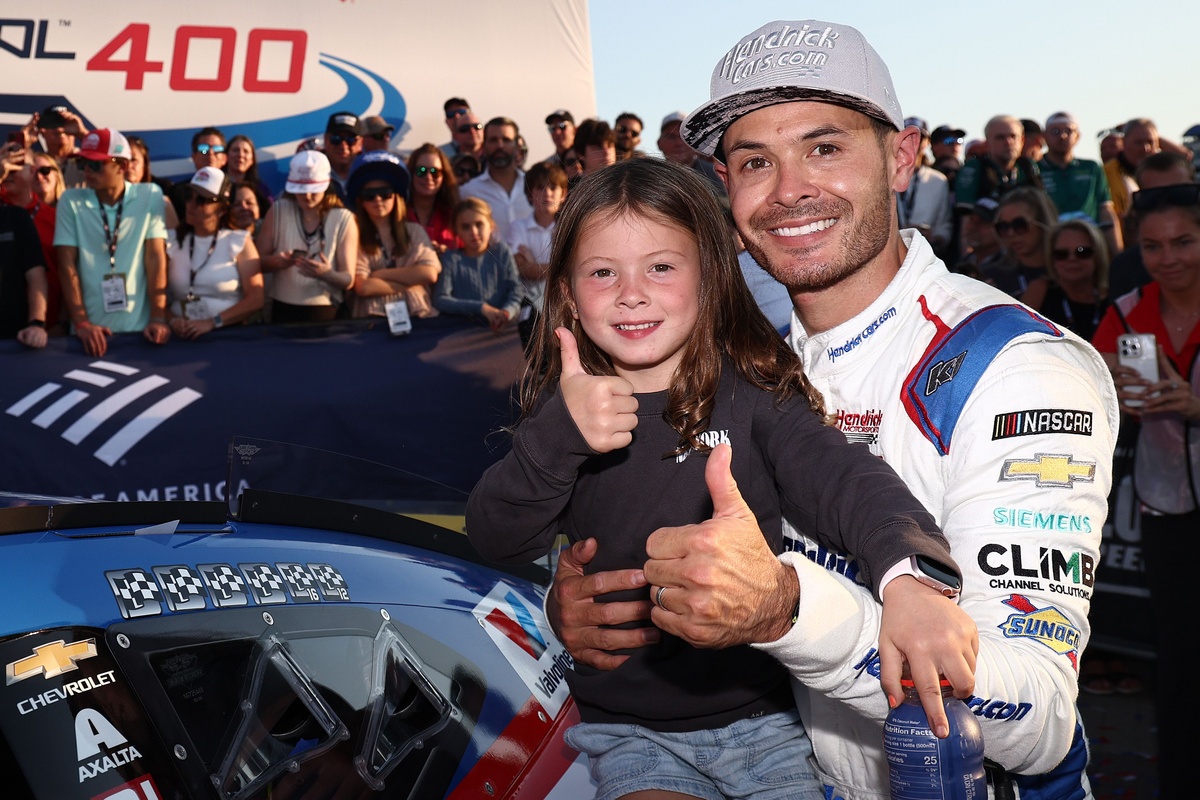 Another Larson is winning dirt races in North Carolina now