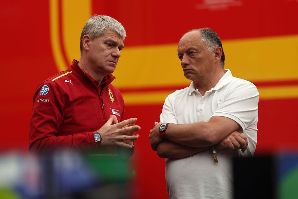 Antonello Coletta e Frederic Vasseur