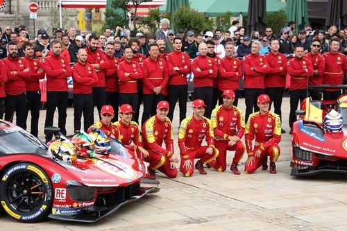 Ferrari no planea cambiar sus pilotos Hypercar para el WEC 2026