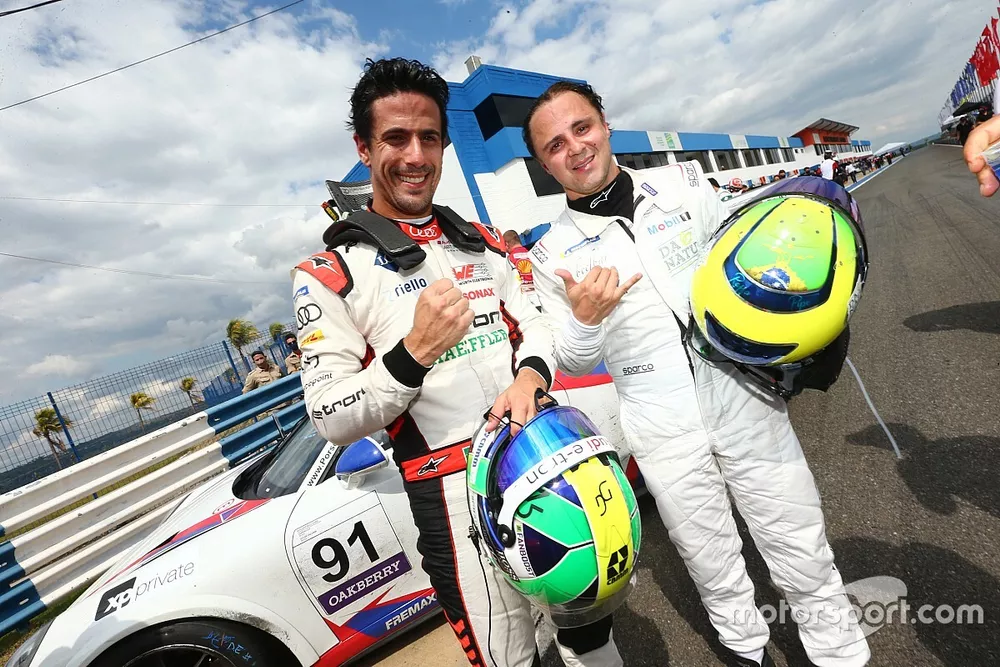 Lucas di Grassi e Felipe Massa