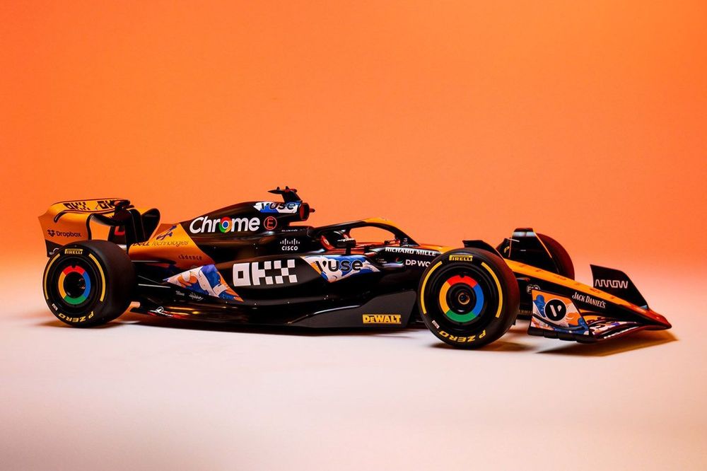 McLaren MCL38 special livery
