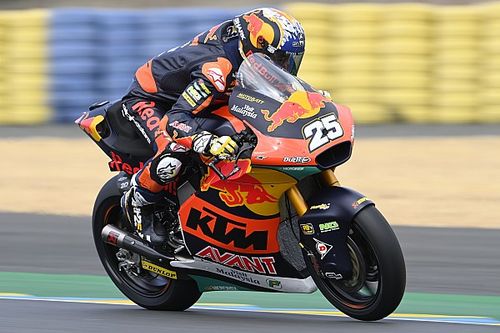 Moto2フランス予選:突然の雨もなんのその。フェルナンデスが初ポール獲得。小椋藍は転倒で16番手
