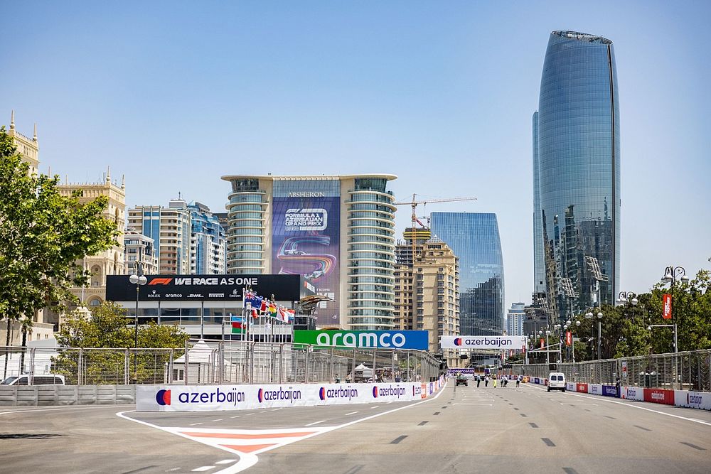 Azerbaijan F1 Baku circuit