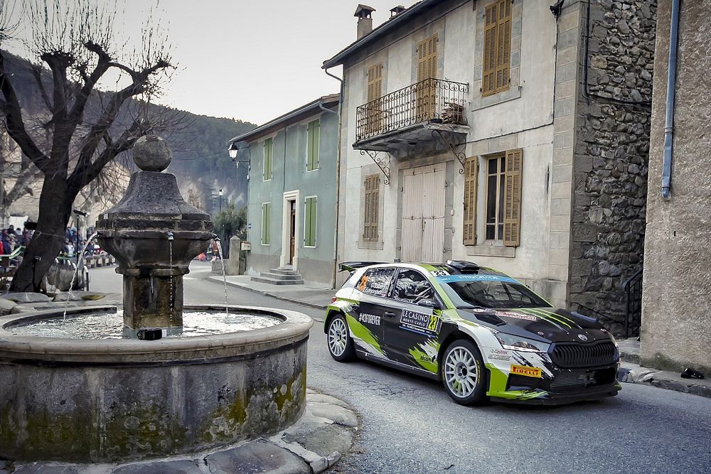 Oliver Solberg, Elliott Edmondson, Skoda Fabia Evo Rally2