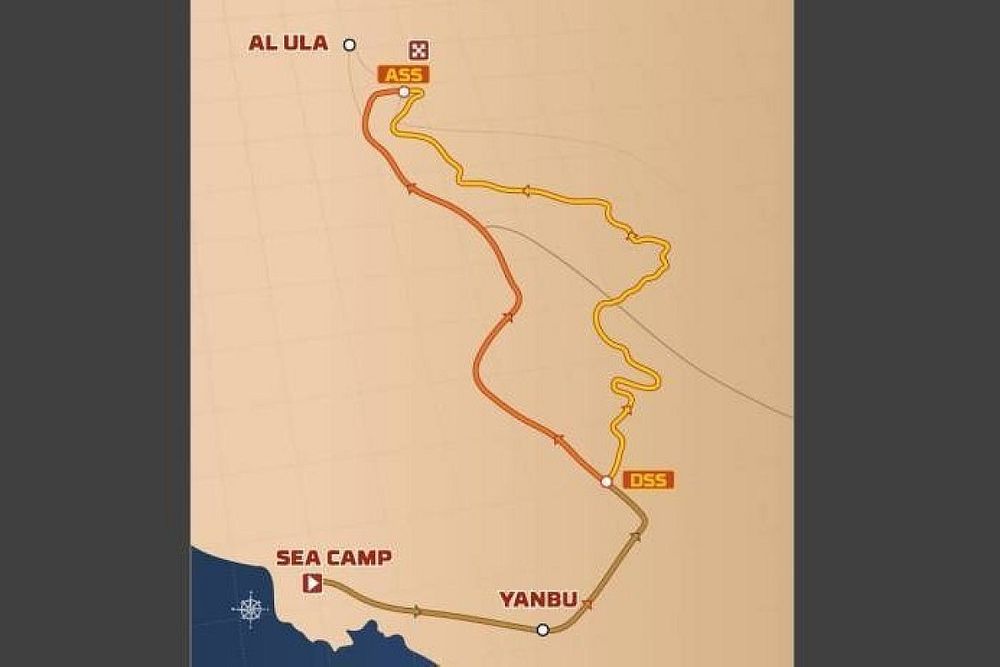 Etapa 2 del Rally Dakar 2023