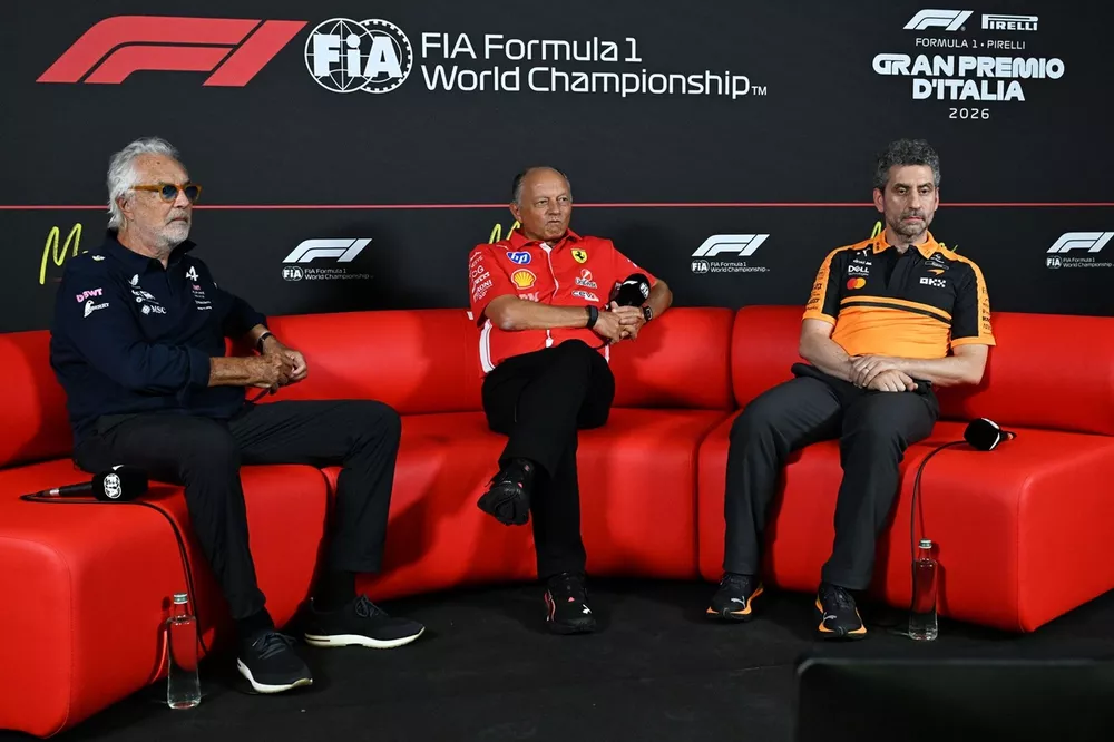 Frederic Vasseur, Ferrari, Andrea Stella, McLaren, Flavio Briatore, Alpine