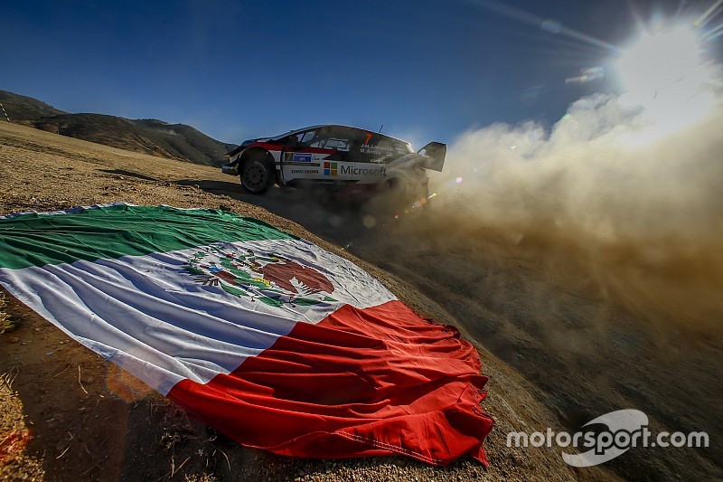 Itinerario del Rally de México