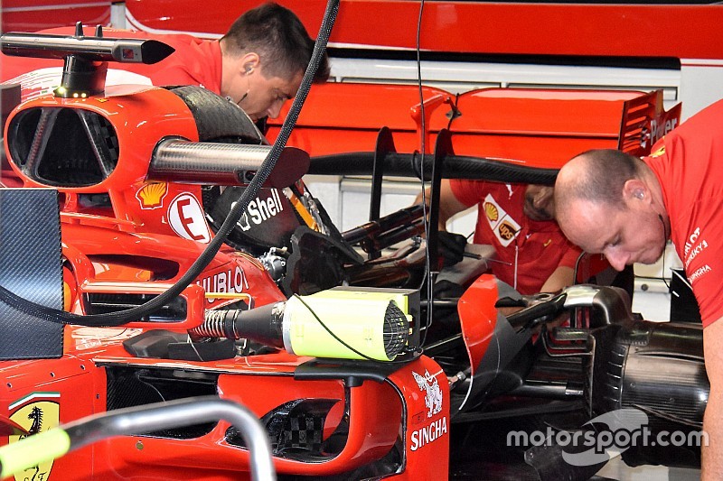 GALERÍA TÉCNICA: actualizaciones en los autos de F1 directamente desde los garajes