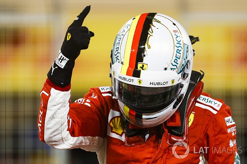 Vettel resiste estoicamente el órdago de Mercedes y sale más líder de Bahrein