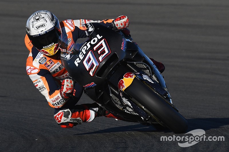 Marc Marquez Ends Valencia Motogp Test On Top