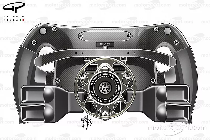 Mercedes F1 W08, volante di Lewis Hamilton