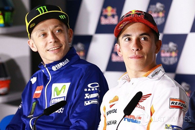 Valentino Rossi, Yamaha Factory Racing, Marc Marquez, Repsol Honda Team