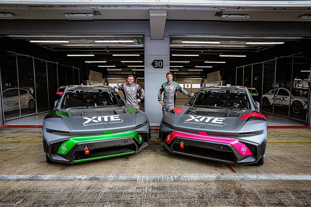 Oliver Bennett, Jenson Button, FC1-X Nitro Rallycross