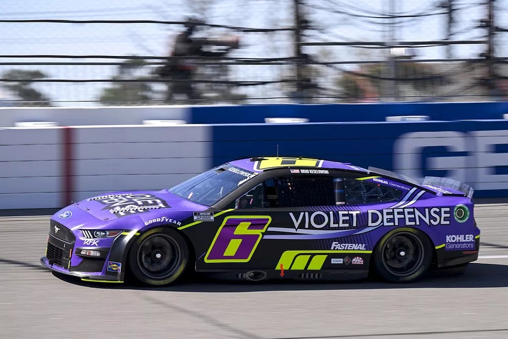 Brad Keselowski, RFK Racing, Violet Defense Ford Mustang