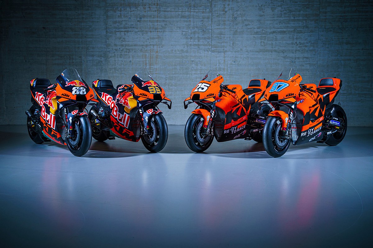 KTM présente ses motos pour la nouvelle saison