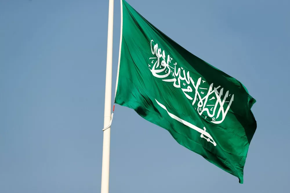 La bandiera dell'Arabia Saudita