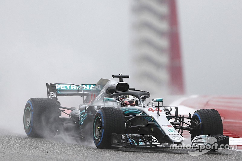 Amerika GP 2. antrenman: Hamilton ve Mercedes lider