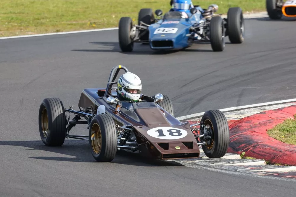 Andrew Hibberd (18) racing in Historic Formula Ford - Marcus Feature (1)