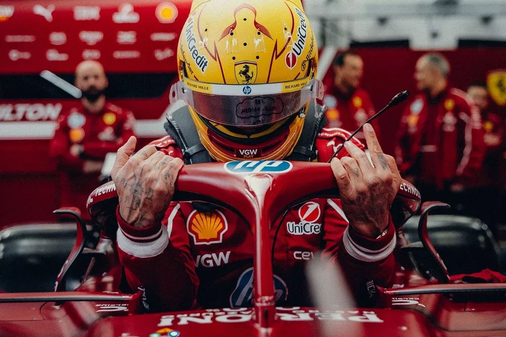 Lewis Hamilton, Ferrari SF-25
