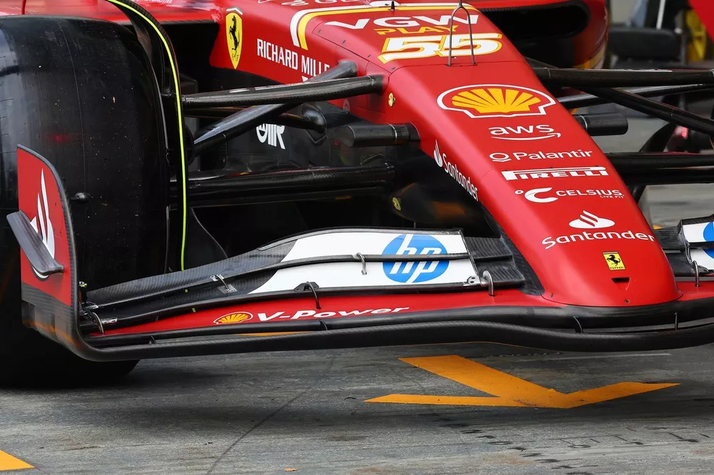 Ferrari SF-24 front wing detail