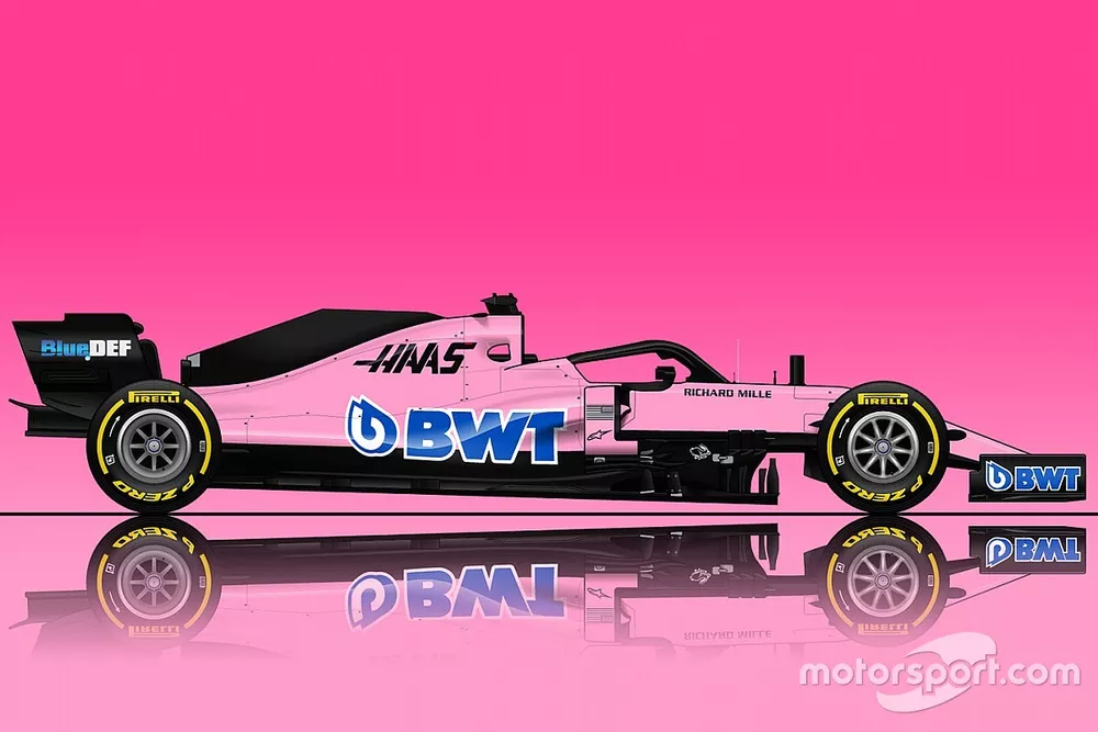 Rendering of Haas in the colors of BWT 