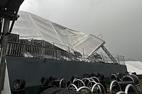F1: Forte chuva em Interlagos causa colapso de estruturas no GP de S&atilde;o Paulo