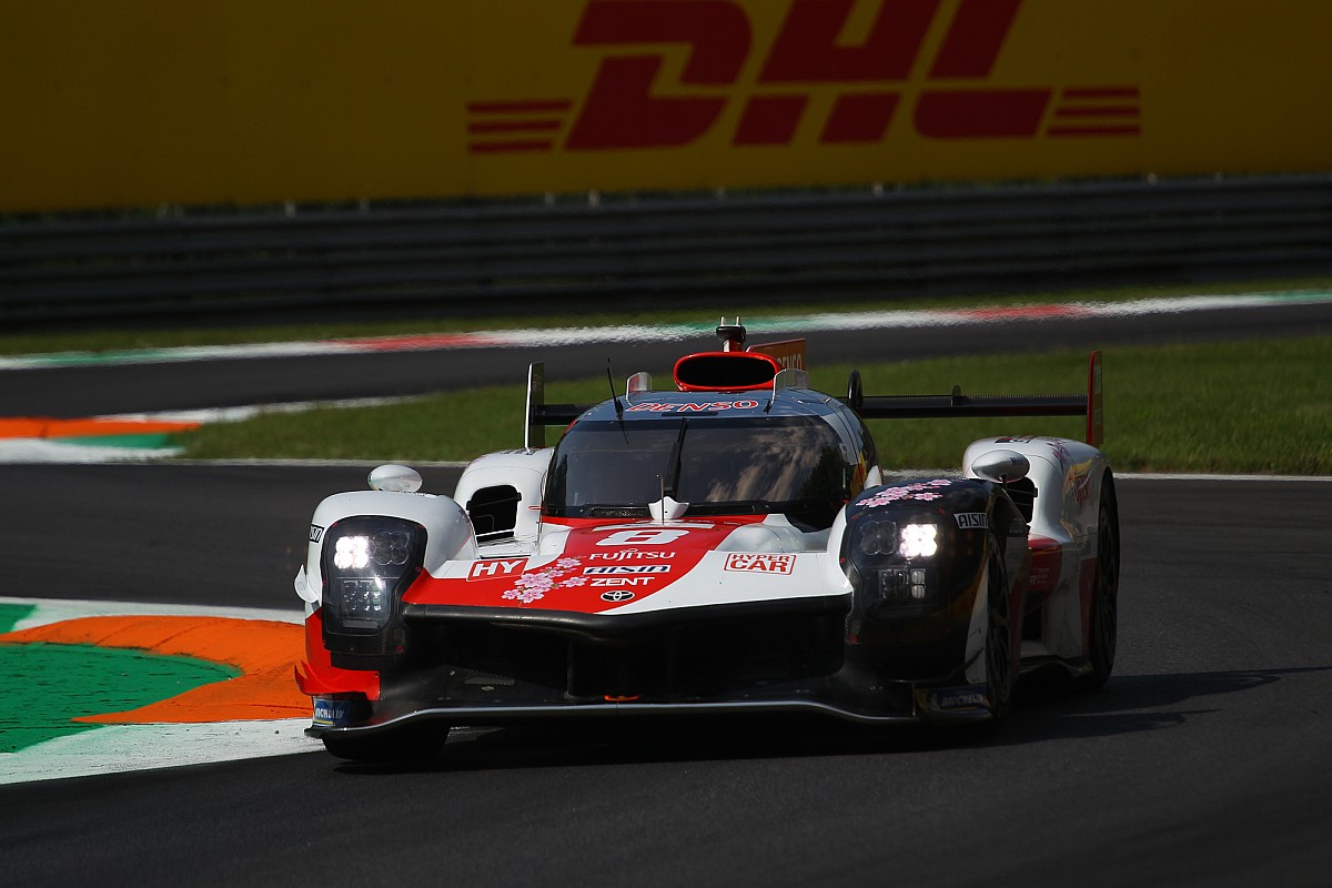 #8 Toyota degradado por exceder el límite de rendimiento en la carrera WEC en Monza