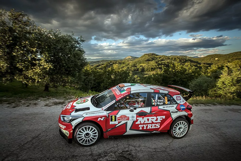 Craig Breen, Paul Nagle, Team MRF Tyres, Hyundai i20 R5