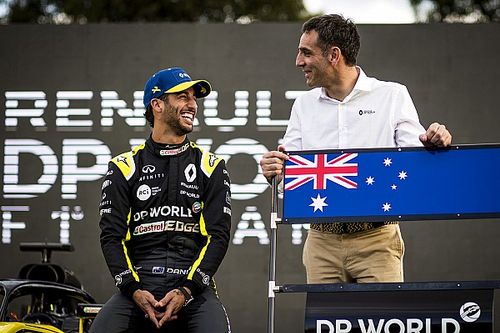 Ricciardo explains F1 podium tattoo bet with Abiteboul