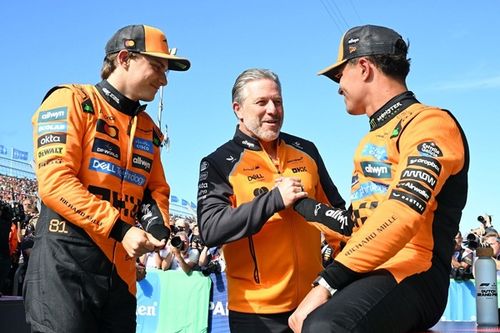 Brown: Norris recibirá "consecuencias menores" por el choque en Singapur