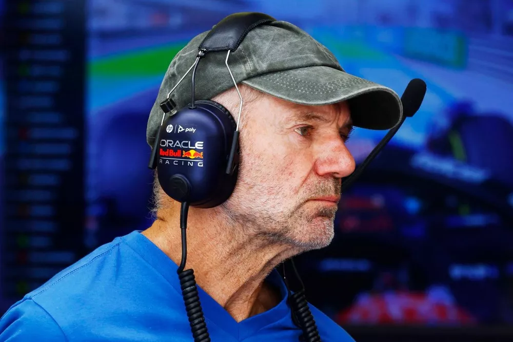 Adrian Newey, diretor de tecnologia da Red Bull Racing 