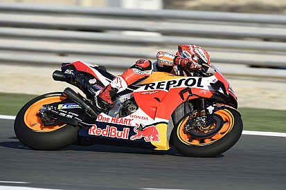 EL3 - Chute pour les deux pilotes Honda, Lorenzo et Rossi en Q1