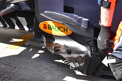 Tecnica Red Bull: provato un nuovo deviatore di flusso sulla RB15 di Gasly