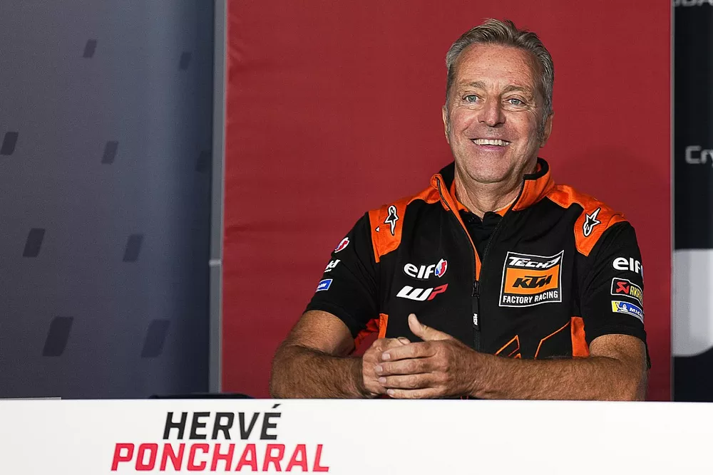 Herve Poncharal, team principal, Tech3