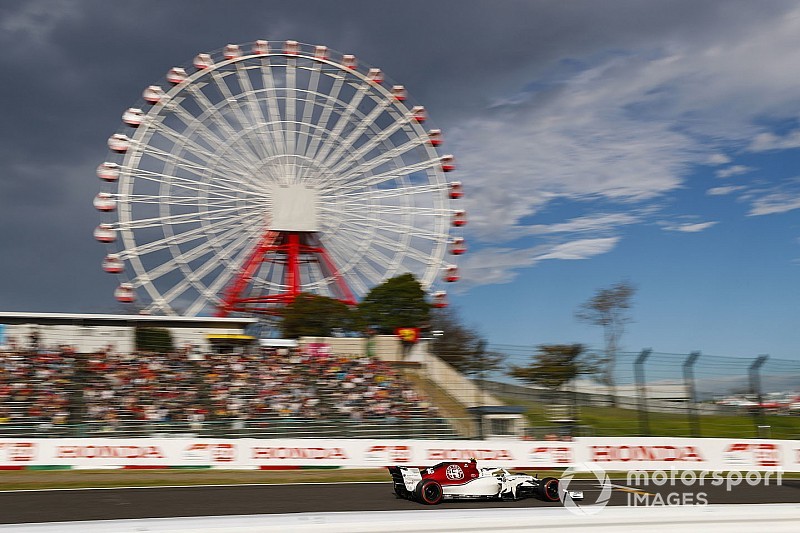 Diaporama: l'Alfa Romeo Sauber dans le Grand Prix du Japon