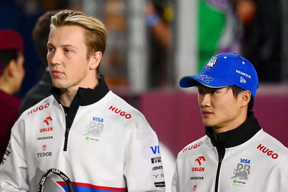 Yuki Tsunoda, RB F1 Team, Liam Lawson, RB F1 Team