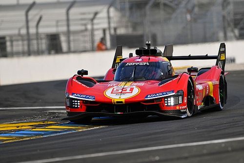 Ferrari lidera el  warm-up en Le Mans seguido de Cadillac
