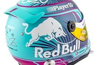 VIDEO: Verstappen presenta su casco especial para Miami