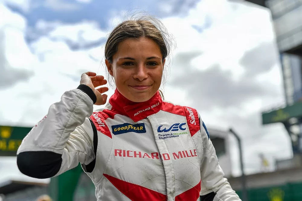 #1 Richard Mille Racing Team Oreca 07 - Gibson LMP2 - Lilou Wadoux