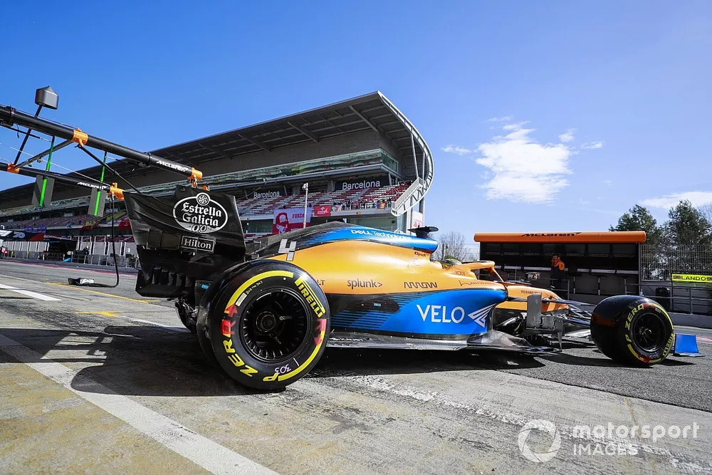 Lando Norris, McLaren MCL35 