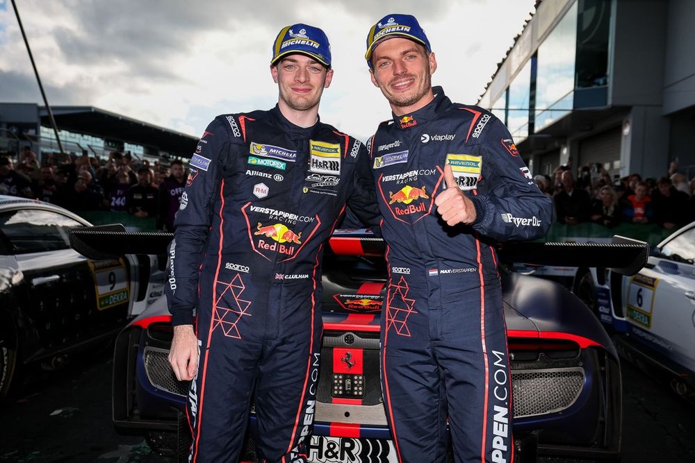 Max Verstappen y Christopher Lulham