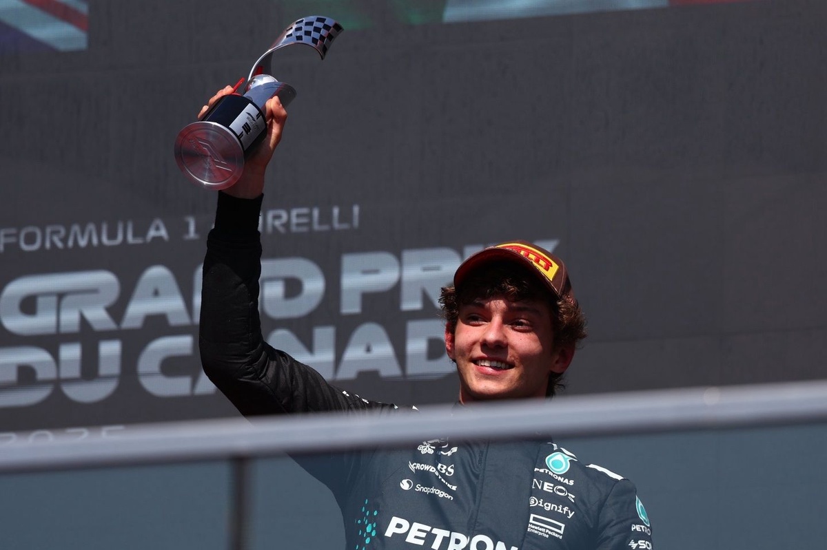 F1 | Antonelli sul podio: in Canada Kimi riscuote il credito all'applausometro