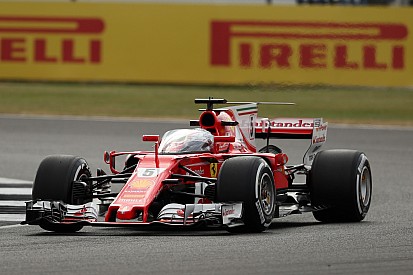 Ferrari: solo un giro per Vettel con lo Shield sulla SF70H