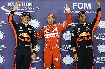 Grid start balapan GP Singapura 2017