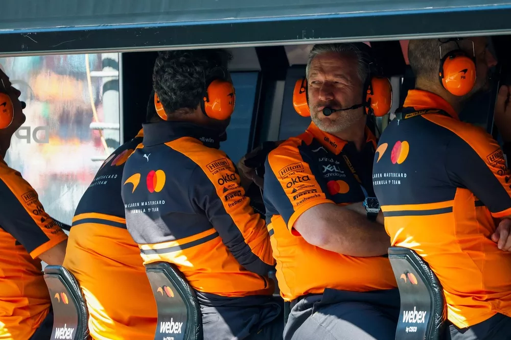 Andrea Stella, McLaren, Zak Brown, McLaren