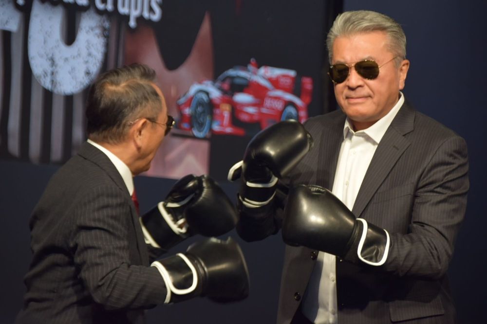 豊田章男会長、中嶋裕樹副社長