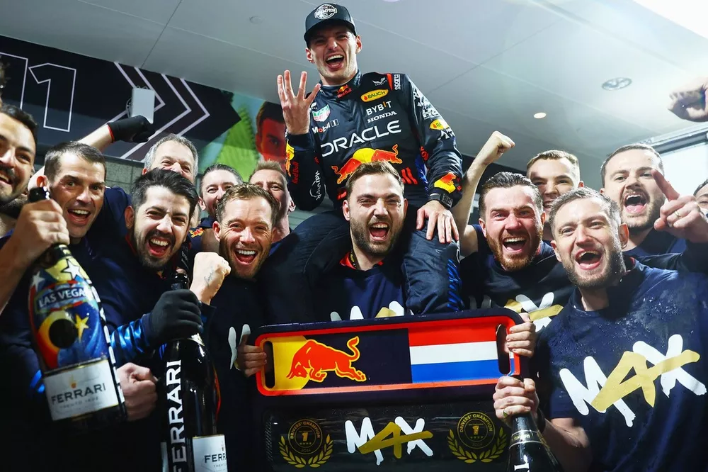 Il campione del mondo Max Verstappen, Red Bull Racing