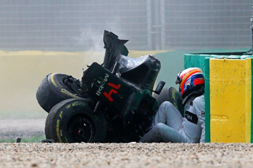 Accidente de Fernando Alonso, McLaren MP4-31