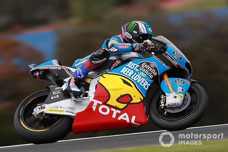 Moto2, Sepang, Libere 2: Marquez si conferma in vetta, Bagnaia quarto dietro Marini
