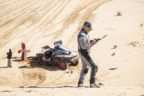 Sainz relata sus dos días de horror en el Rally Dakar 2023
